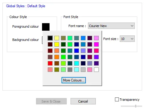 How to Change Font, Foreground and Background Color in Notepad++ - Techtown