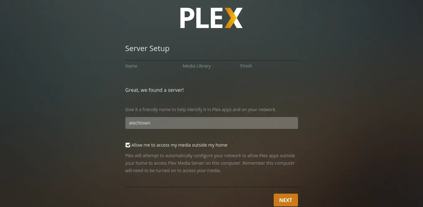 ubuntu plex media server library
